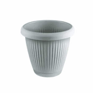 Vaso Redondo 1,4L Cinza Claro Usual R-878
