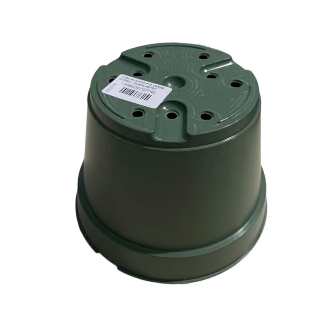 Vaso Plantio Verde Musgo Injeplastec R-782 - Imagem 3