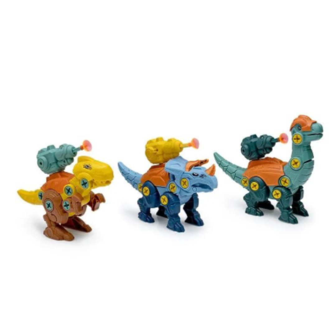 Dinossauro p/ Montar C/ Lança Dardo R-10380 - Imagem 3