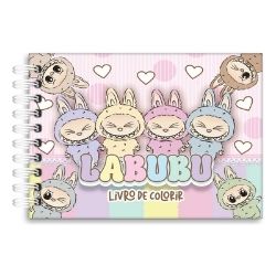Caderno de Colorir CD Labubu Ref. BG001