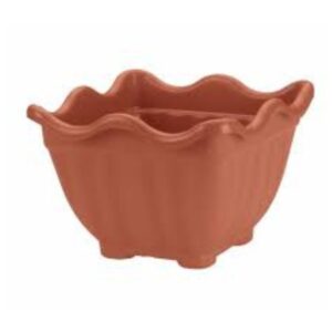 Vaso Flor Quad Pequeno Telha Injeplastec R-359