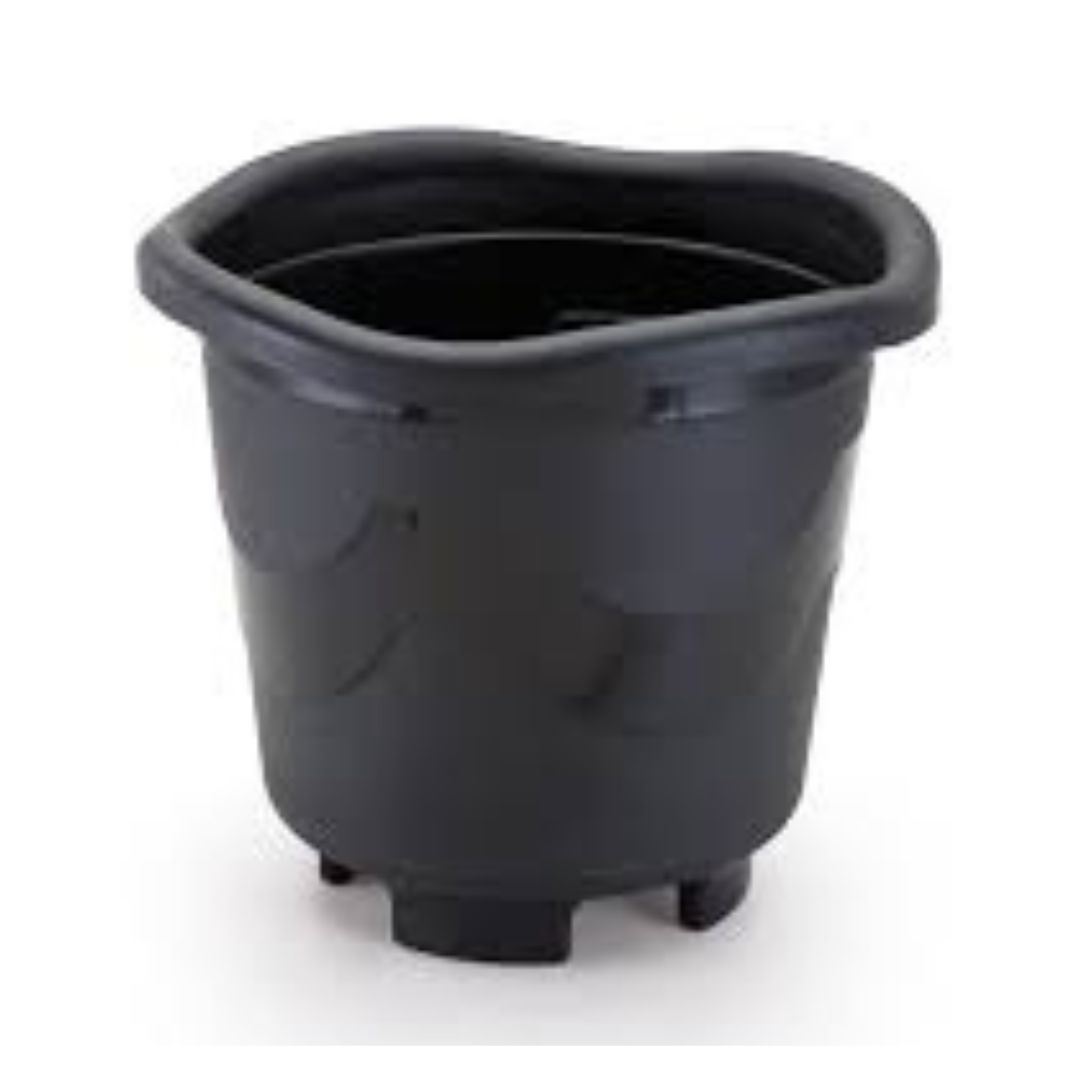 Vaso Redondo Medio Preto Injeplastec R-300