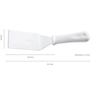 Espatula Curva 60mm Granel Tradiçao Di Solle 60409