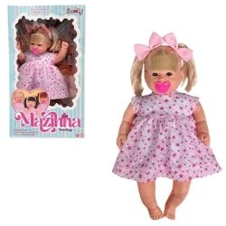 Brinq Nova Toys Baby Boneca Mazi Loira 40cm R-1183