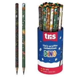 Lápis Graf Redond N°2 Collec Dino C/48 Tris 901613