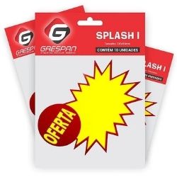 Papel P/Cartaz Mini Splash Promo 22X19 C/10 R01296