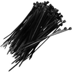 Abraçadeira Nylon 3,6x150 PT C/100un Kaz R-KZ150PT